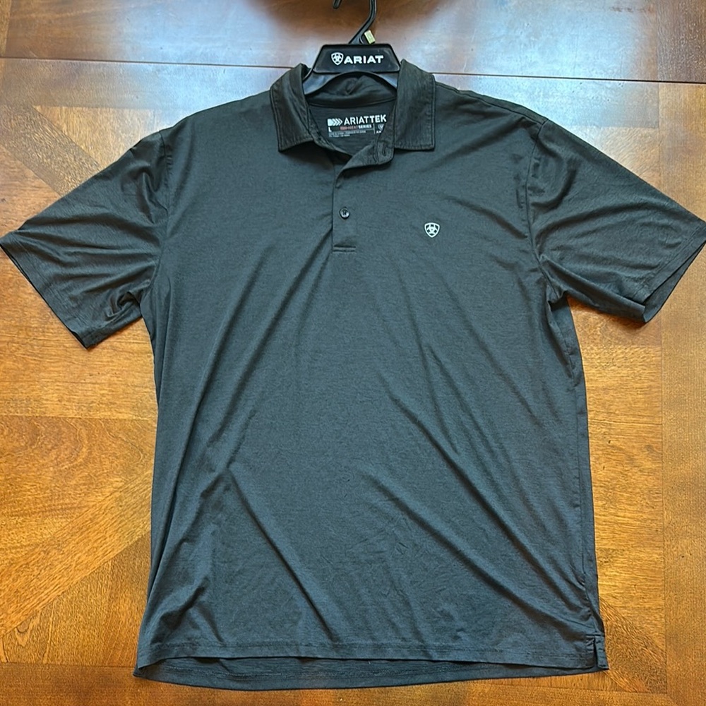 Ariat Men's Charcoal Polo Shirt